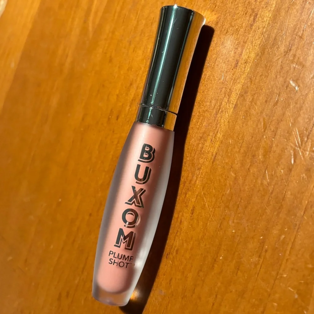 Buxom Plump Shot Sheer Tint Collagen Infused Plumping Lip Serum Soft Blush